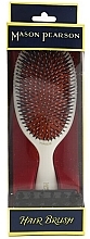 Щітка для волосся, слонова кістка - Mason Pearson Popular Large Bristle & Nylon BN1 Ivory — фото N3