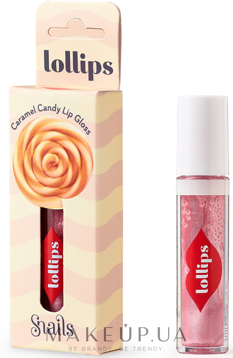 Блеск для губ детский - Snails Pop Tart Lollips — фото Caramel Candy