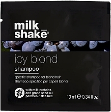 Парфумерія, косметика Шампунь для волосся "Крижаний блонд" - Milk_Shake Icy Blond Conditioner (міні)