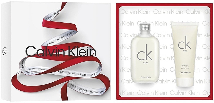 Calvin Klein CK One - Набор (edt/100ml + sh/gel/100ml) — фото N1