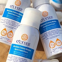 Увлажняющий крем-мусс для рук - O'lysee Hand Cream Mousse — фото N3