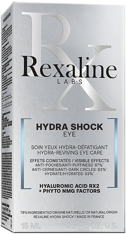 Суперувлажняющий крем для кожи вокруг глаз - Rexaline Hydra 3D Hydra-Eye Zone Cream — фото N10