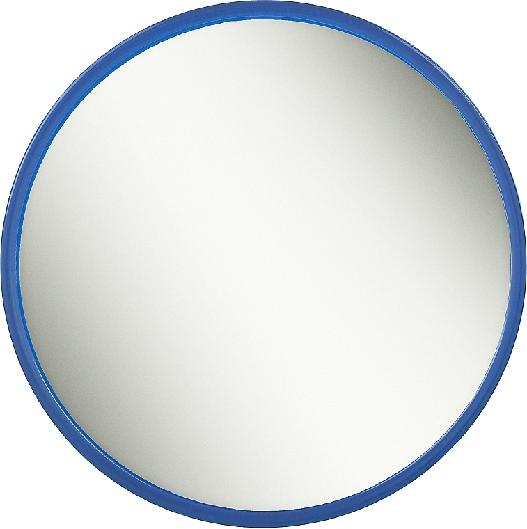 Косметическое зеркало, 7 см, синее - Ampli — фото N1