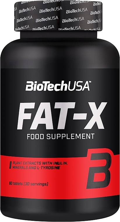 Харчова добавка для спалювання жиру - BioTechUSA Fat-X Food Supplement — фото N1