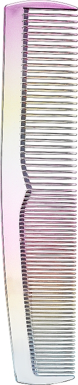 Гребешок для волос розово-желтый, большой - Inter-Vion — фото N1