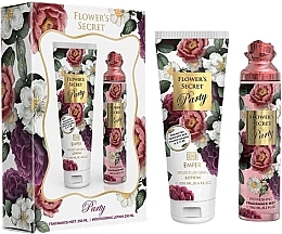 Духи, Парфюмерия, косметика УЦЕНКА Набор - Emper Flower'S Secret Party (b/mist/250ml + b/lot/250ml) *