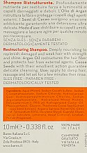 Шампунь "Глибоке відновлення" з аргановою олією і какао бобами - Barex Italiana JOC Care Restructuring Shampoo Argan & Cacao Seeds — фото N2