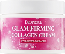 Подтягивающий крем для лица - Deoproce Moisture Glam Firming Collagen Cream  — фото N2
