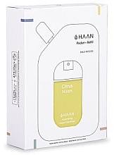 Духи, Парфюмерия, косметика Набор - HAAN Hand Sanitizer + Refill Citrus Noon (h/san/30ml + h/san/refill/100ml)