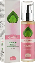 Гель очищувальний для обличчя та шиї - Helan Alba Cleansing Gel Exfoliating — фото N2