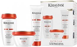 Парфумерія, косметика Набір для волосся - Kerastase Nutritive Set (shmp/250ml + mask/200ml + nectar/150ml)