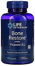 Парфумерія, косметика Харчові добавки "Відновлення кісток з вітаміном К2" - Life Extension Bone Restore With Vitamin K2