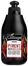 Гель-шампунь для душу "Листя перцю" - Cottage Men Wooded Pepper Shampoo-Shower Gel — фото N1