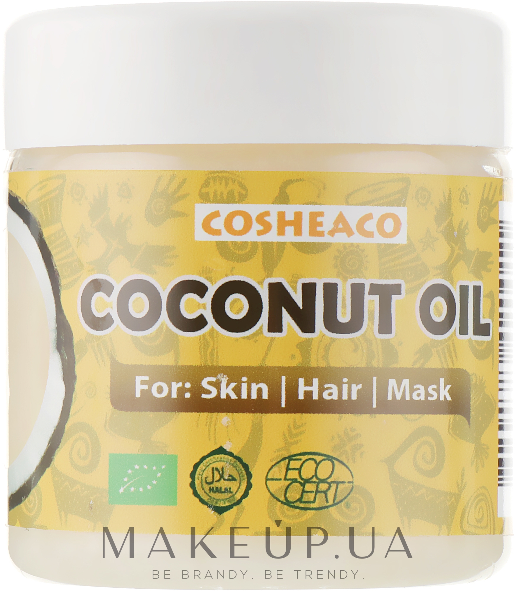 Кокосовое масло для волос и тела, рафинированное - Cosheaco Oils & Butter — фото 150ml