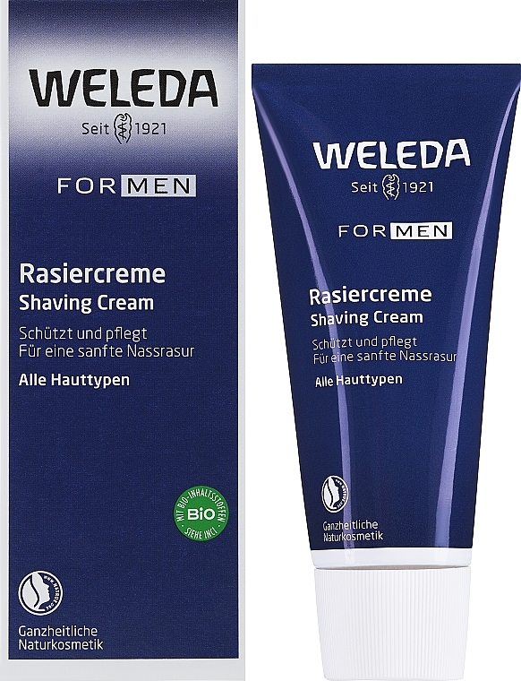 Чоловічий крем для гоління - Weleda Rasiercreme — фото N2