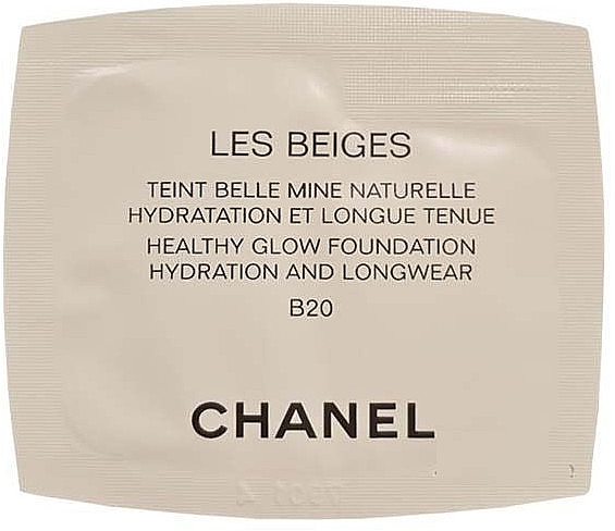 Тональный крем - Chanel Les Beiges Teint Belle Mine Naturelle (пробник) — фото N1