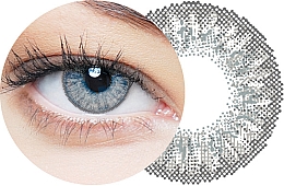 Кольорові контактні лінзи, сірі, 2 шт. - Clearlab Clearcolor 55 — фото N3