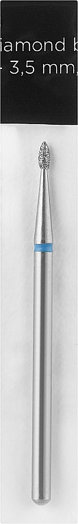 Фреза, пуля, 1,4 мм, синяя - Head The Beauty Tools — фото N1