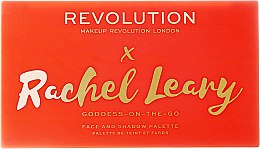 Палетка для макияжа - Makeup Revolution x Rachel Leary Goddess On The Go — фото N2