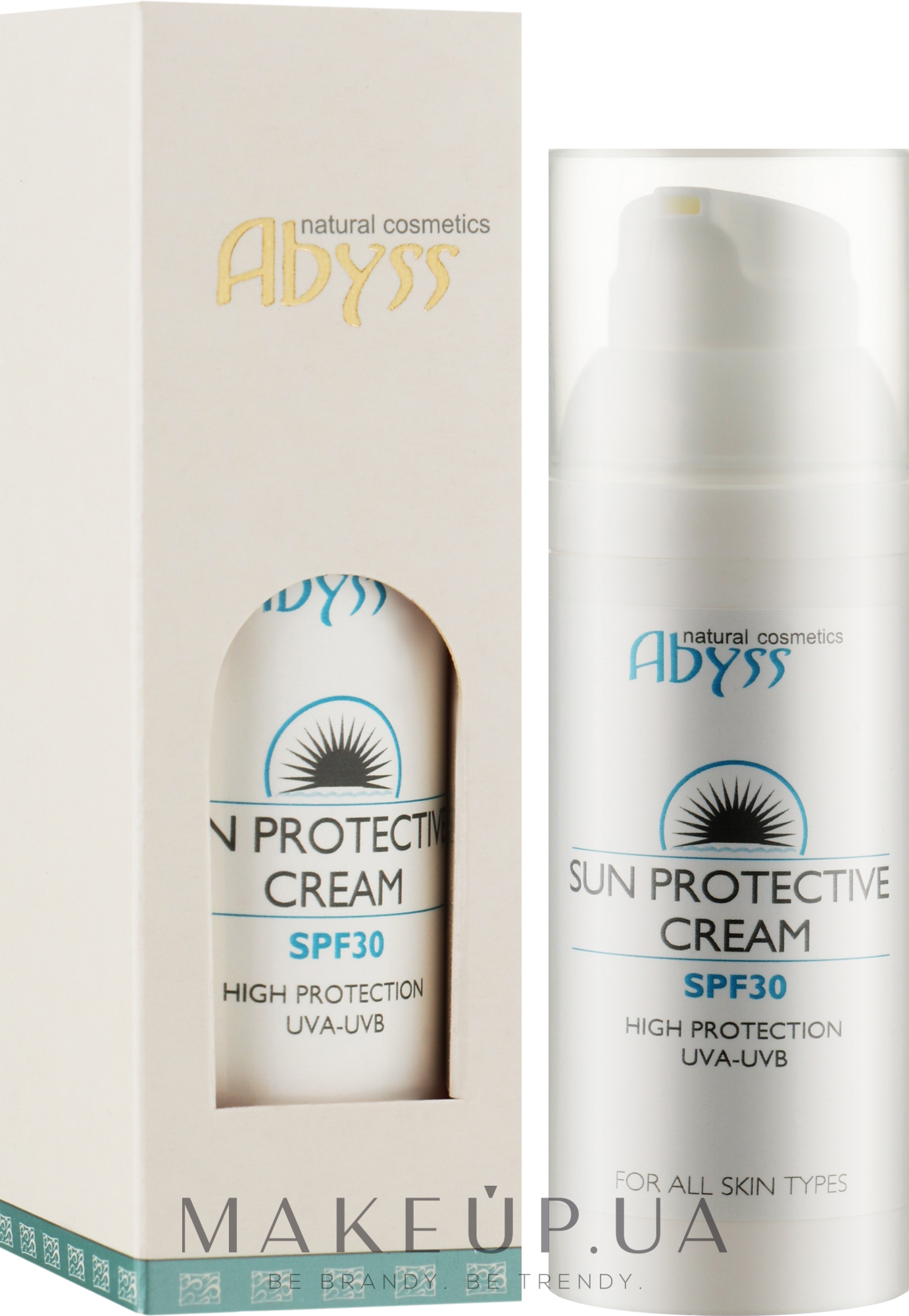 Фотозащитный крем SPF 30 - Spa Abyss Sun Protective Cream SPF30 — фото 50ml