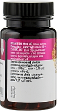 Вітамін Д3, капсули 2500 МЕ, 150 мг - Голден-фарм — фото N2