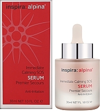 Успокаивающая SOS-сыворотка - Inspira:cosmetics Inspira:Alpina Immediate Calming SOS Serum — фото N2