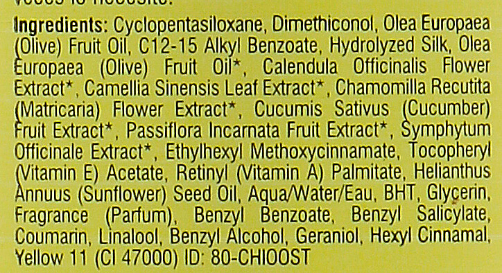 Шовкова олія для волосся і тіла  - Chi Olive Organics Olive & Silk Hair and Body Oil — фото N5