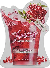 Парфумерія, косметика Тканева маска - Holika Holika Pomegranate Juicy Mask Sheet