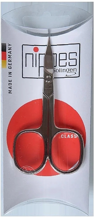Ножиці для нігтів із прямим кінчиком, 9 см - Nippes Solingen Manicure Scissors — фото N1