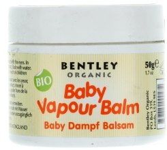 Согревающий детский бальзам Вапур - Bentley Organic Baby Vapour Balm — фото N2