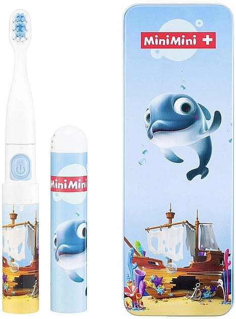 Електрична зубна щітка "Smile MiniMini+ Dolphin Finek" - Vitammy — фото N1