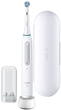 Електрична акумуляторна зубна щітка, біла - Oral-B iO Series 4 — фото N3