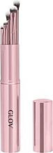 Набор кистей для макияжа глаз, 5шт - Glov Eye Makeup Brushes Pink  — фото N3