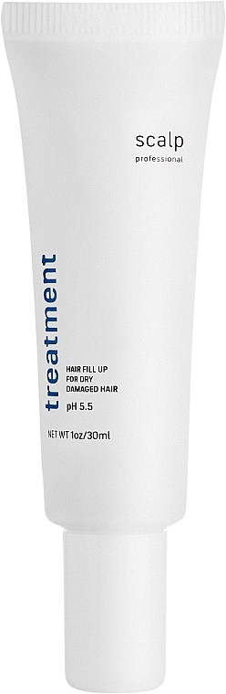 Филлер для быстрого восстановления структуры поврежденных волос с гиалуроновой кислотой - Scalp Professional Treatment Hair Fill Up