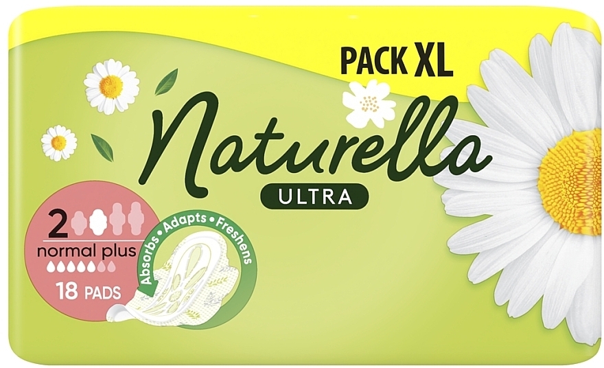 Гигиенические прокладки с крылышками, 18 шт. - Naturella Ultra Normal Plus — фото N3