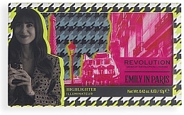 Хайлайтер - Makeup Revolution Emily In Paris Powder Highlighter — фото N1