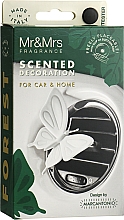Парфумерія, косметика Ароматизатор у машину з ароматом огірка "Білий метелик" - Mr&Mrs Forest Butterfly Cucumber
