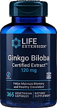 Харчова добавка "Гінкго білоба" - Life Extension Ginkgo Biloba — фото N1
