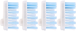 Парфумерія, косметика Змінні головки зубної щітки, м'які - Yaweco Toothbrush Heads Nylon Soft