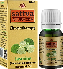 Эфирное масло "Жасмин" - Sattva Ayurveda Jasmine Essential Oil — фото N2