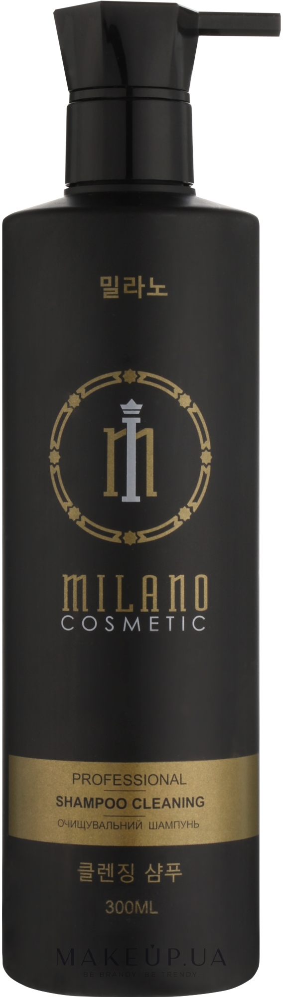 Шампунь для волос очищающий - Milano Cosmetic Professional Shampoo Cleaning — фото 300ml