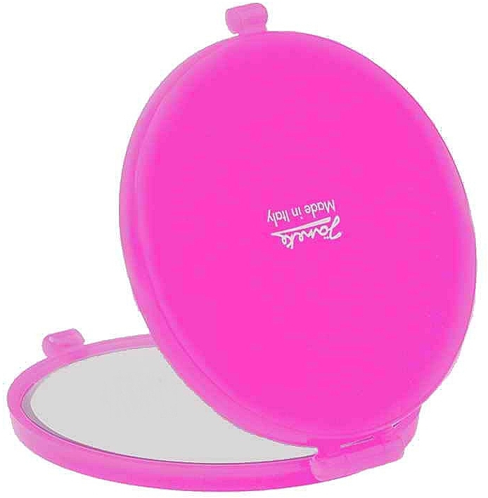 Дзеркало кишенькове, 82448, рожеве - Compact Bag Mirror 73 mm — фото N1