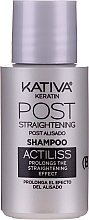 Набор - Kativa Anti-Frizz Straightening Without Iron Xpert Repair (h/mask/150ml + shmp/30ml + h/cond/30ml) — фото N6