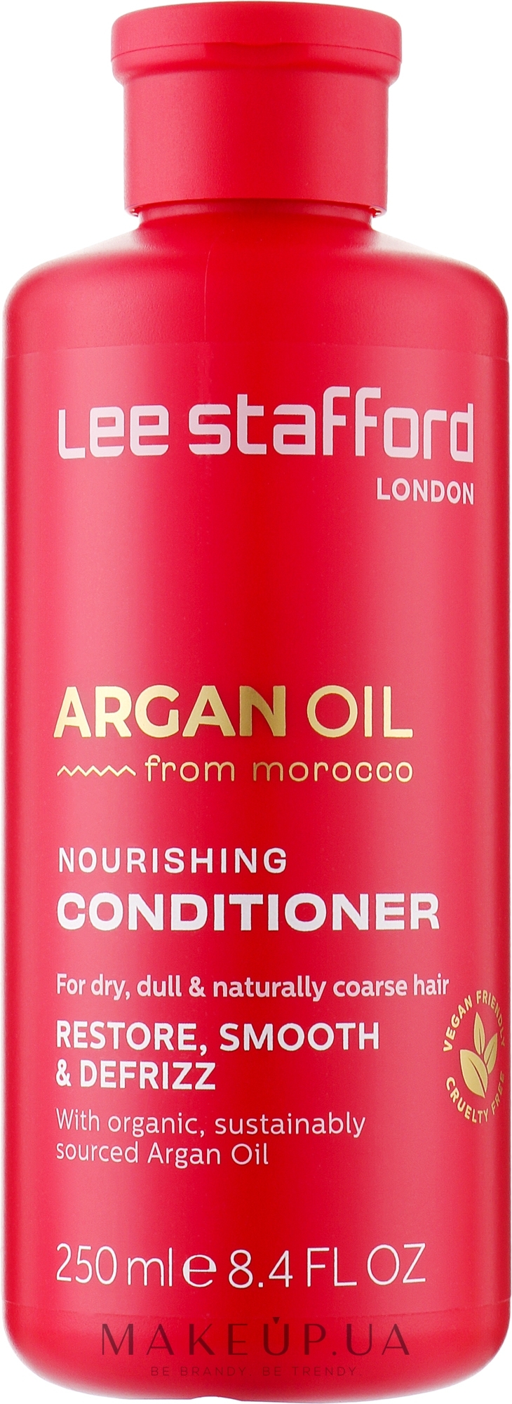 Кондиционер питательный с аргановым маслом - Lee Stafford Argan Oil from Morocco Nourishing Conditioner — фото 250ml