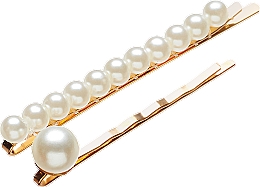 Набор заколок для волос с классическим жемчугом - Lolita Accessories Classic Pearl Pin Set — фото N1