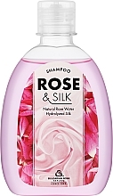 Шампунь для волос - Bulgarian Rose Rose & Silk Shampoo — фото N1