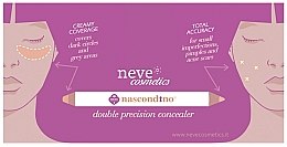 Двойной карандаш-консилер - Neve Cosmetics Nascondino Double Precision Concealer — фото N3
