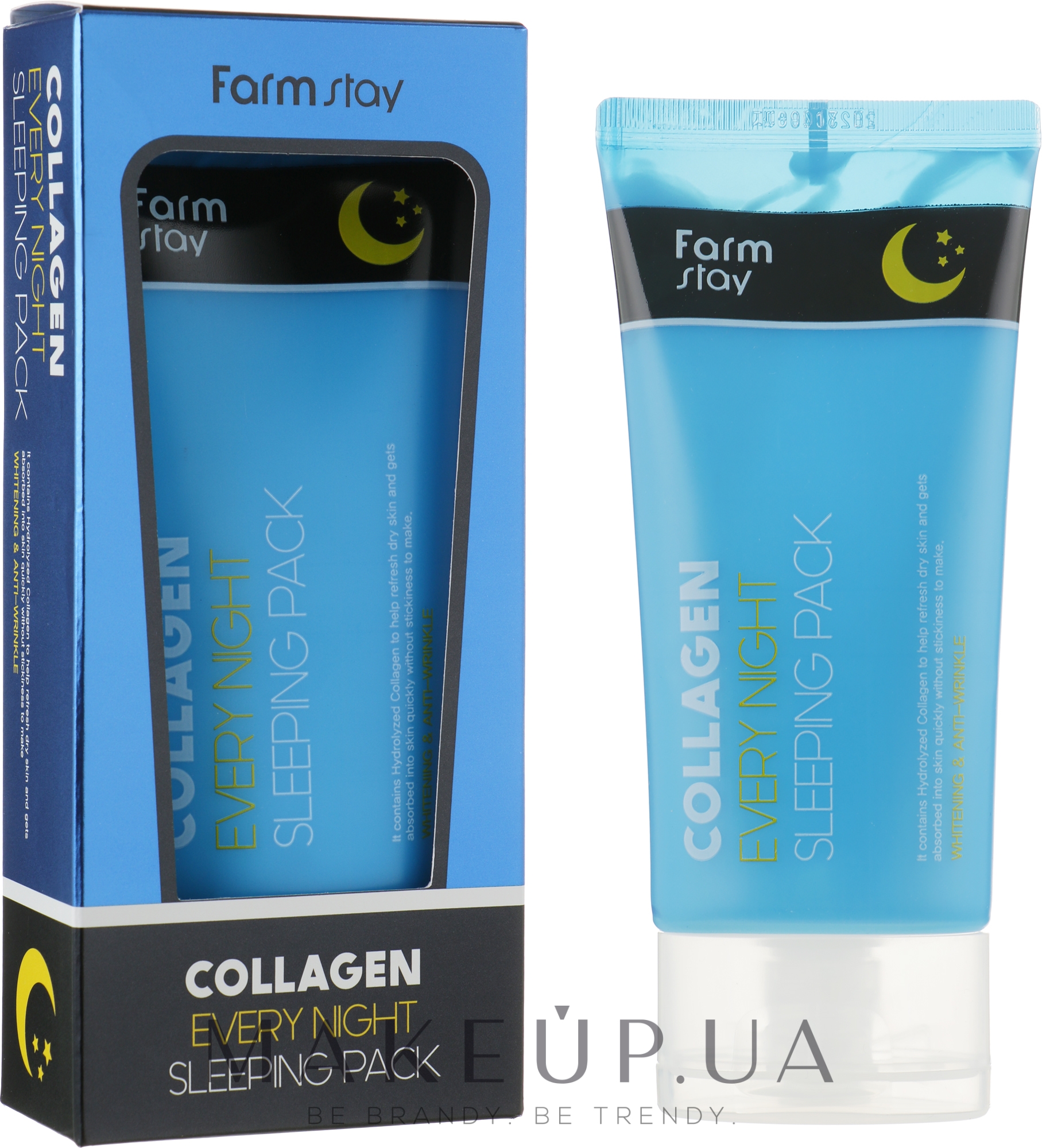 Нічна маска з колагеном - FarmStay Collagen Every Night Sleeping Pack — фото 120ml