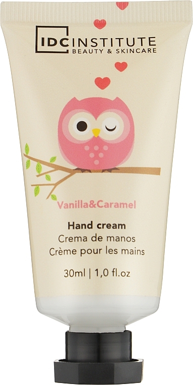 Крем для рук "Сова. Ваниль и карамель" - IDC Institute Vanilla & Caramel Hand Cream — фото N1