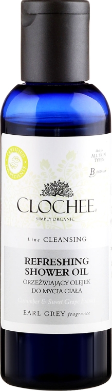 Олія для душу - Clochee Cleansing Refreshing Shower Oil — фото N1